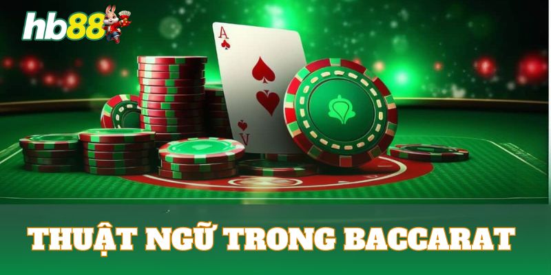 Tổng hợp những thuật ngữ được sử dụng nhiều trong bài Baccarat 