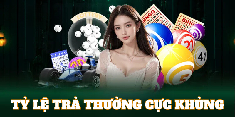 Tỷ lệ trả thưởng cực khủng là ưu điểm của xổ số HB88